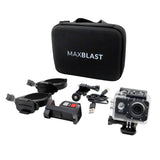 Kit de Limpeza de Calhas com Aspirador 80 L, Tubos Extensíveis e Câmara 4K