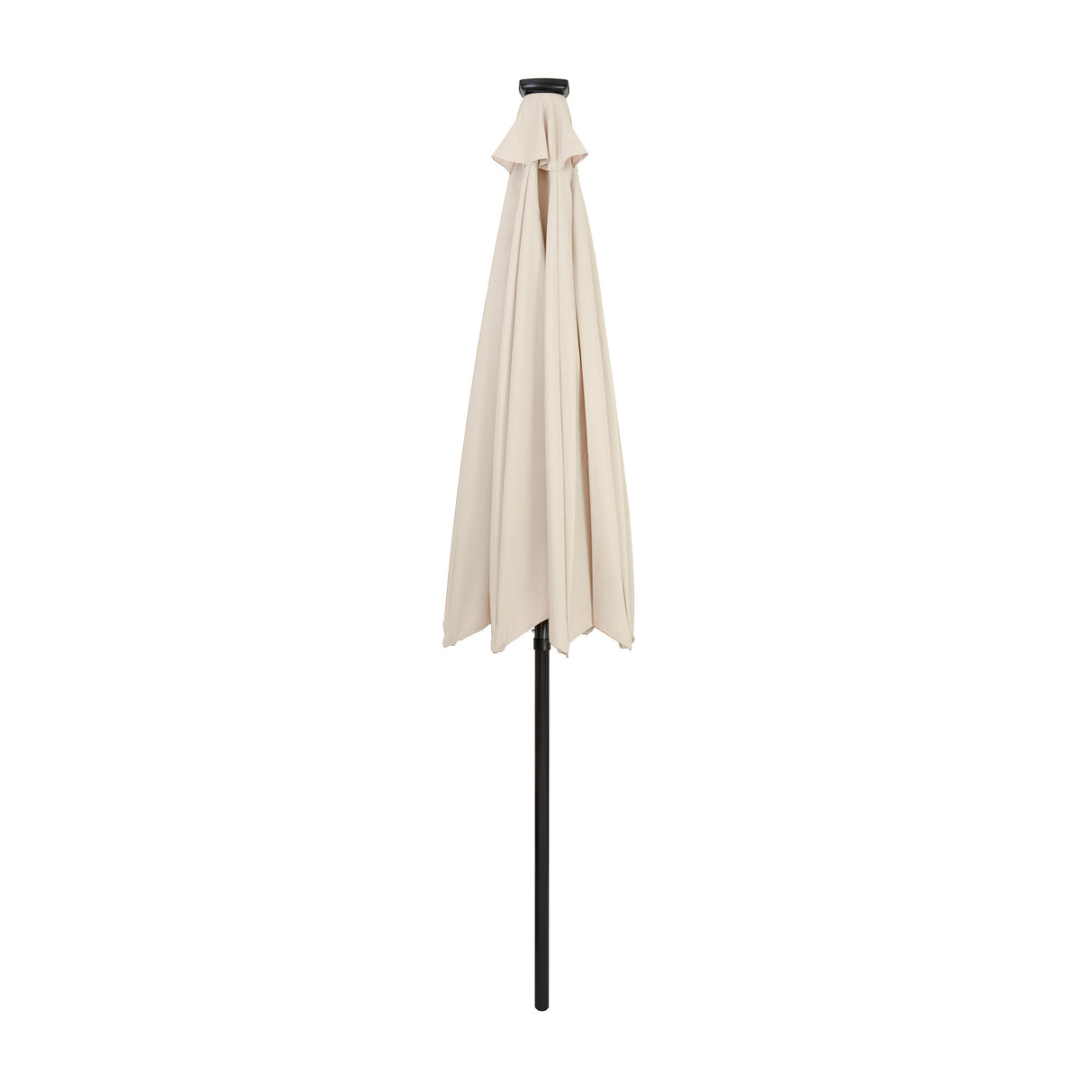 Guarda-Sol Inclinável LED 2,7 m – Creme