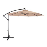 Guarda-Sol Suspenso LED 3 m – Bege