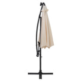 Guarda-Sol Suspenso LED 3 m – Creme