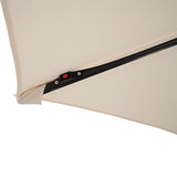 Guarda-Sol Suspenso LED 3 m – Creme