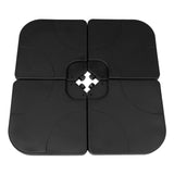 Base Quadrada para Guarda-Sol Suspenso – 4 Peças