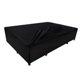 Conjunto de Jardim em Alumínio para 7 Pessoas com Mesa Lareira