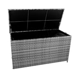 Baú de Arrumação em Rattan 700L – Cinzento