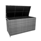 Baú de Arrumação em Rattan 700L – Cinzento