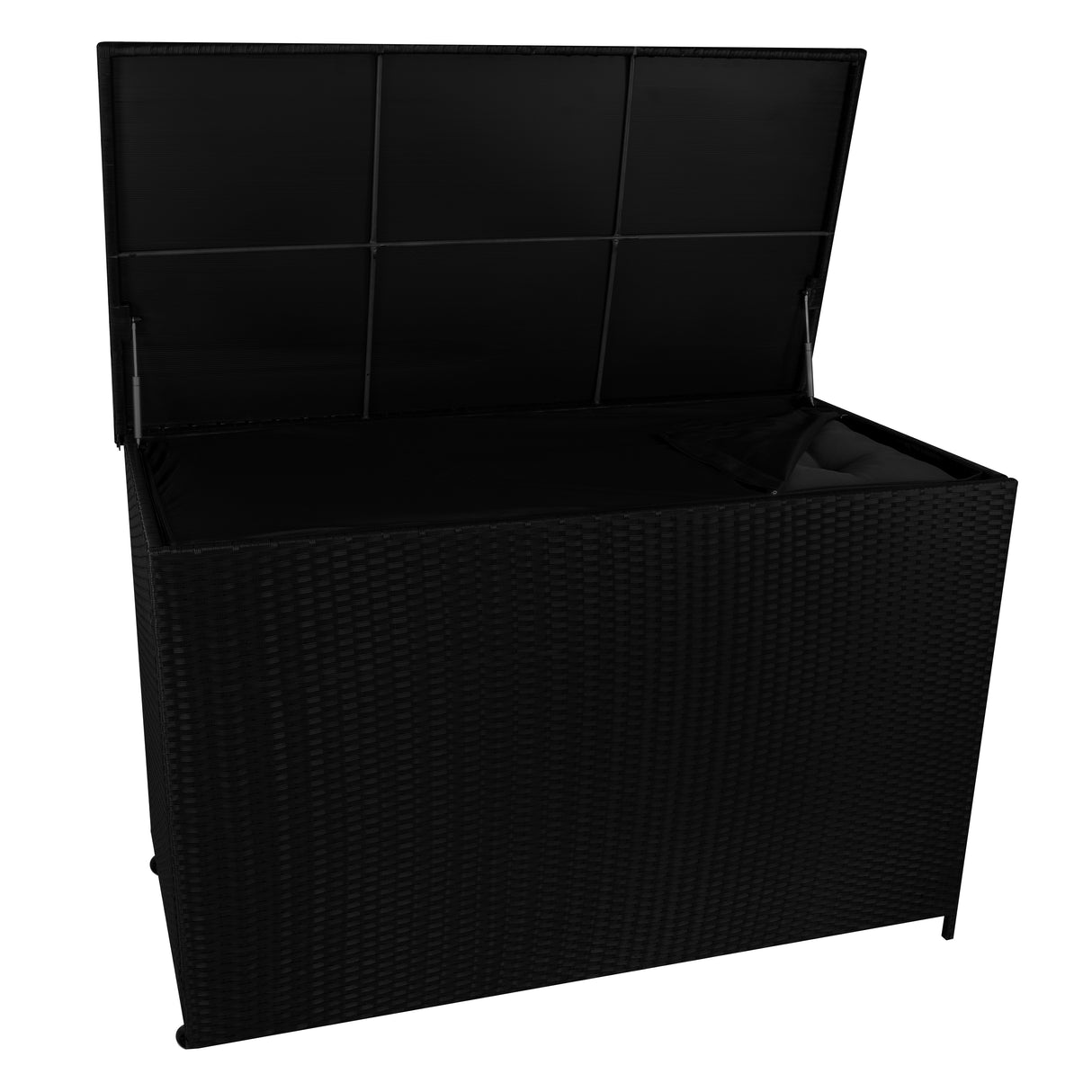 Baú de Arrumação em Rattan 996L – Preto