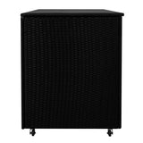 Baú de Arrumação em Rattan 996L – Preto