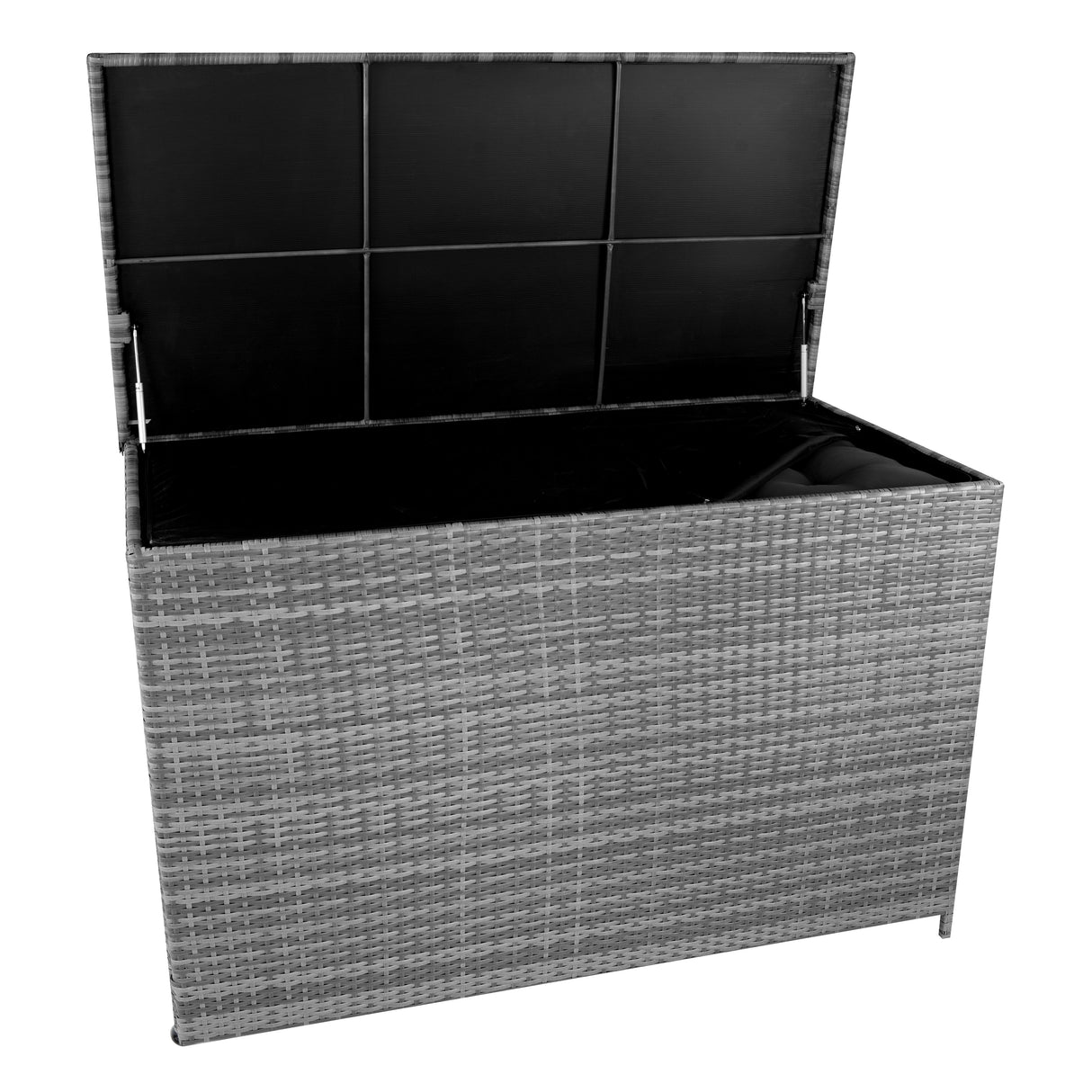 Baú de Arrumação em Rattan 996L – Cinzento