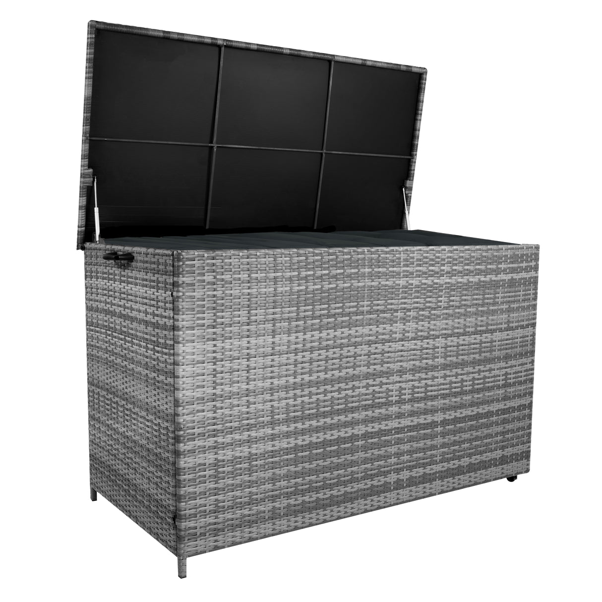 Baú de Arrumação em Rattan 996L – Cinzento