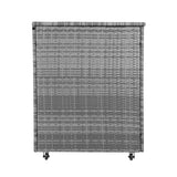 Baú de Arrumação em Rattan 996L – Cinzento