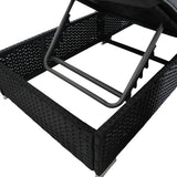 Conjunto de Espreguiçadeiras de Jardim em Rattan