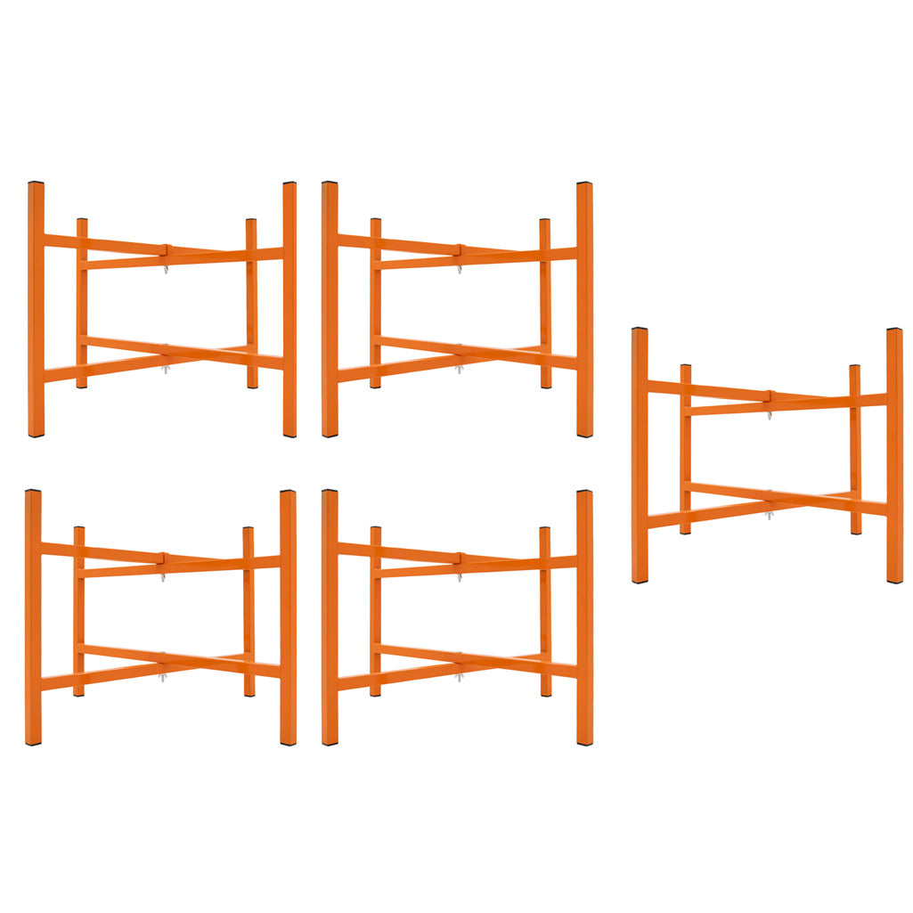 4 Cavaletes de obra e 5 Suportes para Argamassa de 50 cm