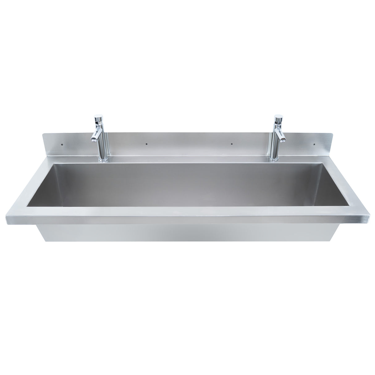 Lavatório Coletivo em Aço Inoxidável - 120 cm