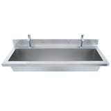 Lavatório Coletivo em Aço Inoxidável - 120 cm
