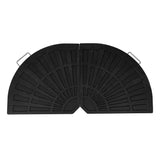 Base Tipo Leque para Guarda-Sol Suspenso – 2 Peças