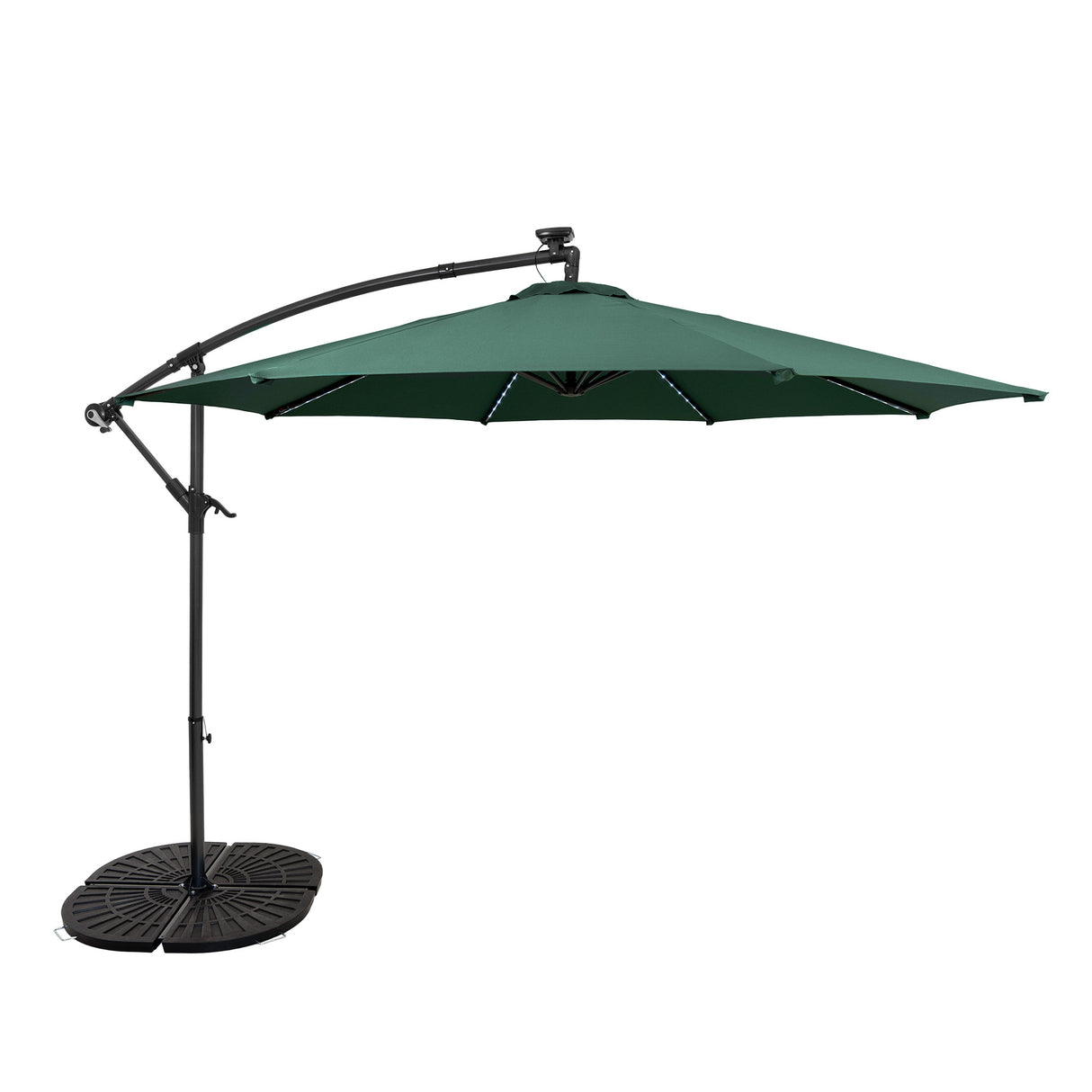 Base Tipo Leque para Guarda-Sol Suspenso – 4 Peças