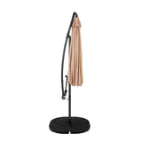 Base Tipo Leque para Guarda-Sol Suspenso – 4 Peças