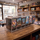 Expositor Dispensador Acrílico para Boosters TCG – 6 Compartimentos