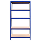 Prateleira de metal azul T-Rax 90cm x 45cm x 180cm