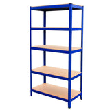 Prateleira de metal azul T-Rax 90cm x 45cm x 180cm
