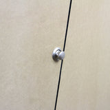 Revestimento e cola para van cinza prateado de 11 m² com cozinha para camper.