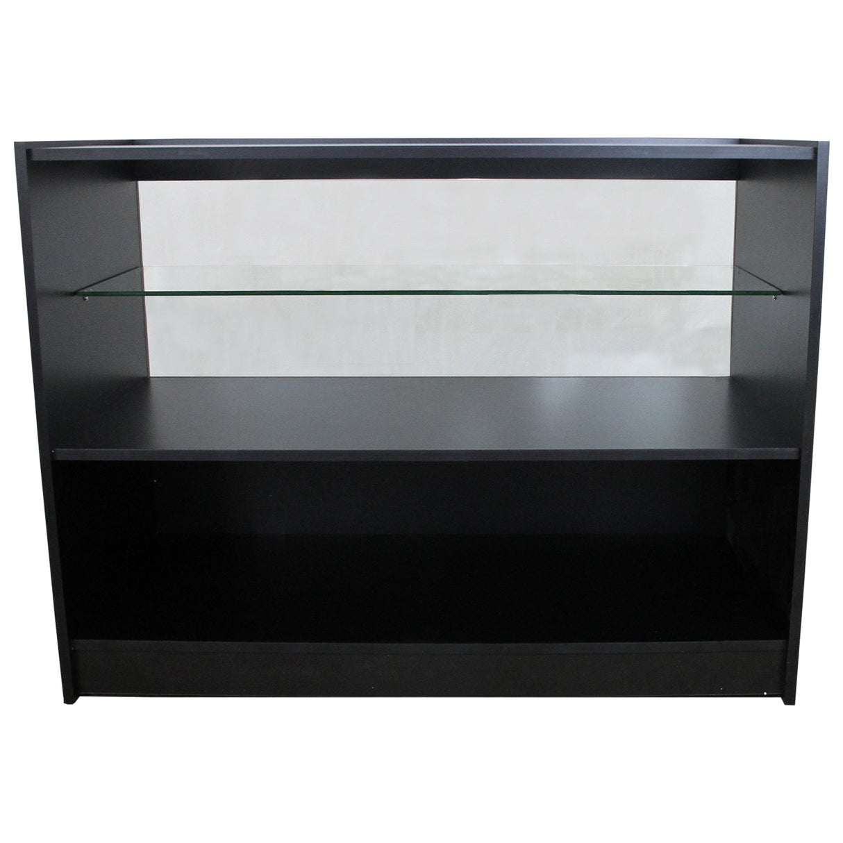 Balcões de recepção de loja preto e branco Emperor C1200 C1200 CM60