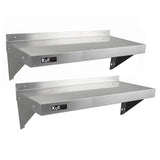 2 prateleiras de parede KuKoo de 100cm x 30cm