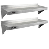 2 prateleiras de parede KuKoo de 125cm x 30cm