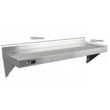 2 prateleiras de parede KuKoo de 125cm x 30cm