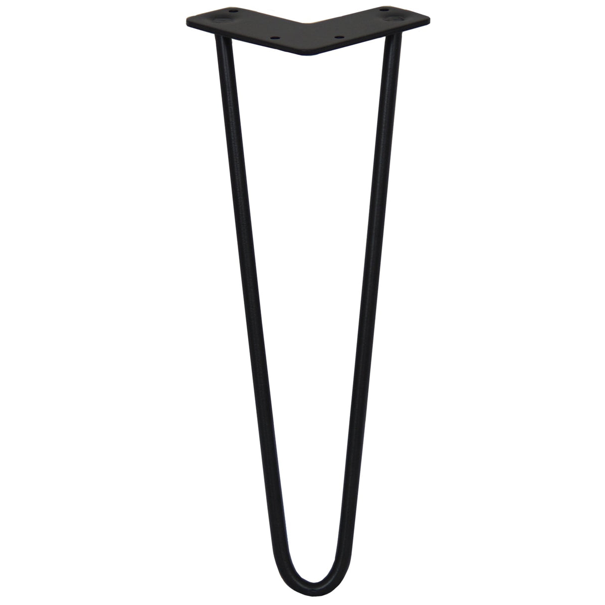 4 Pernas SkiSki Pernas Garfo 35,5cm Aço Preto 2 Dentes 10mm