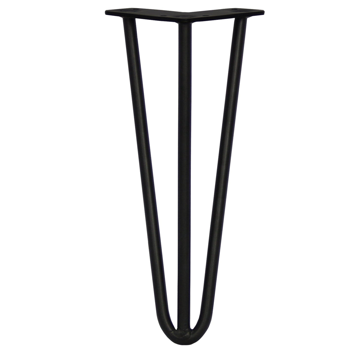 4 Pernas SkiSki Pernas Garfo 30,5cm Aço Preto 3 Dentes 12mm