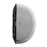 Secador de mãos comercial MAXBLAST em aço inoxidável, com design moderno e acabamento polido, ideal para ambientes comerciais