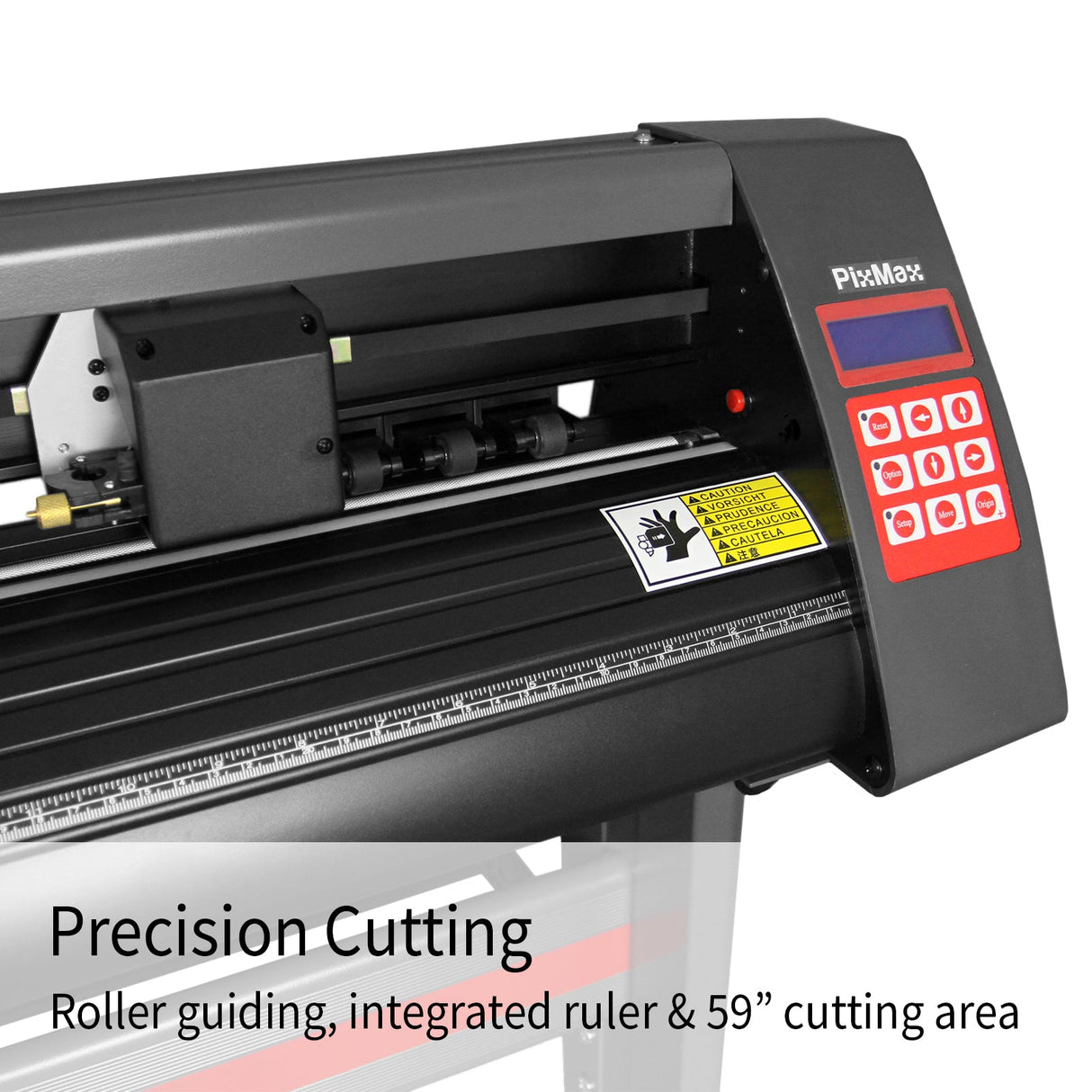Plotter de corte de vinil PixMax 150 cm com software Flexistarter incluído