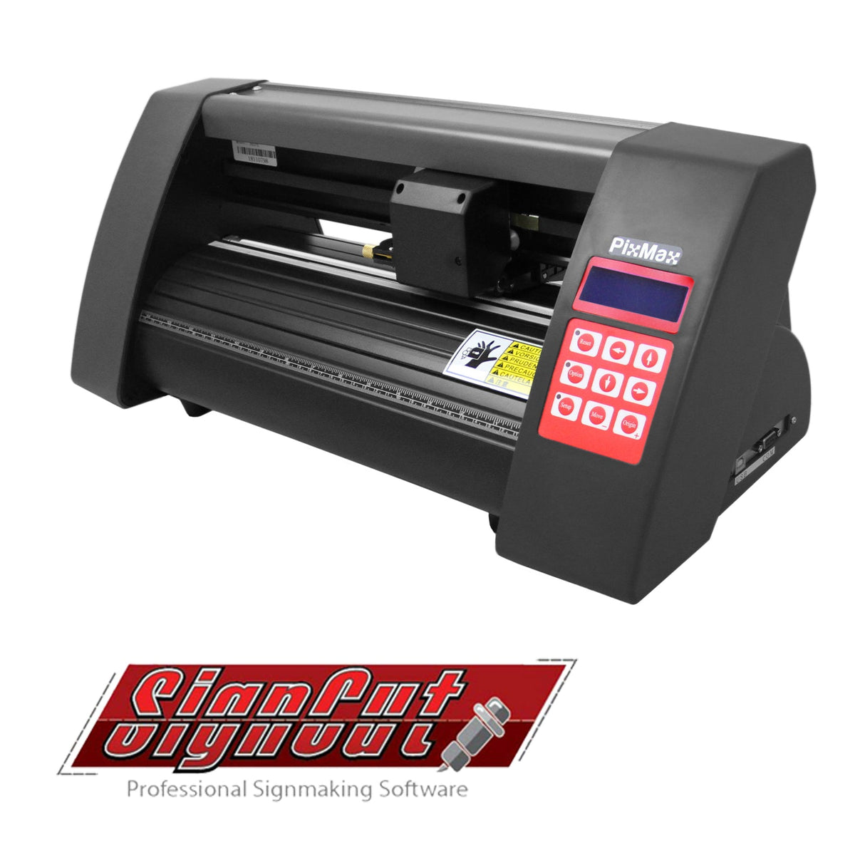 Plotter de corte de vinil PixMax Mini com software SignCut Pro incluído