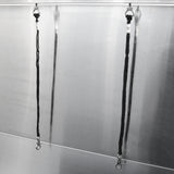 Estação de lavagem de animais de estimação aço inoxidável | 600 mm