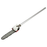 Ferramenta multifuncional 5 em 1 com lâmina de serra, cabo longo de alumínio e motor potente de 6,5 HP, ideal para cortar madeira