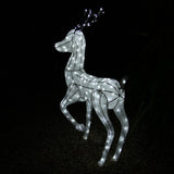 Rena LED Grande Veado Decoração de Natal Iluminação de Natal 1,2m