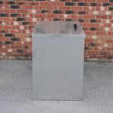 Grande recipiente de armazenamento de alimentação animal 64L exterior 2 compartimentos