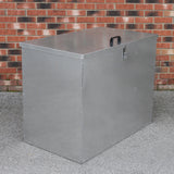 Grande recipiente de armazenamento de alimentação animal 64L exterior 3 compartimentos