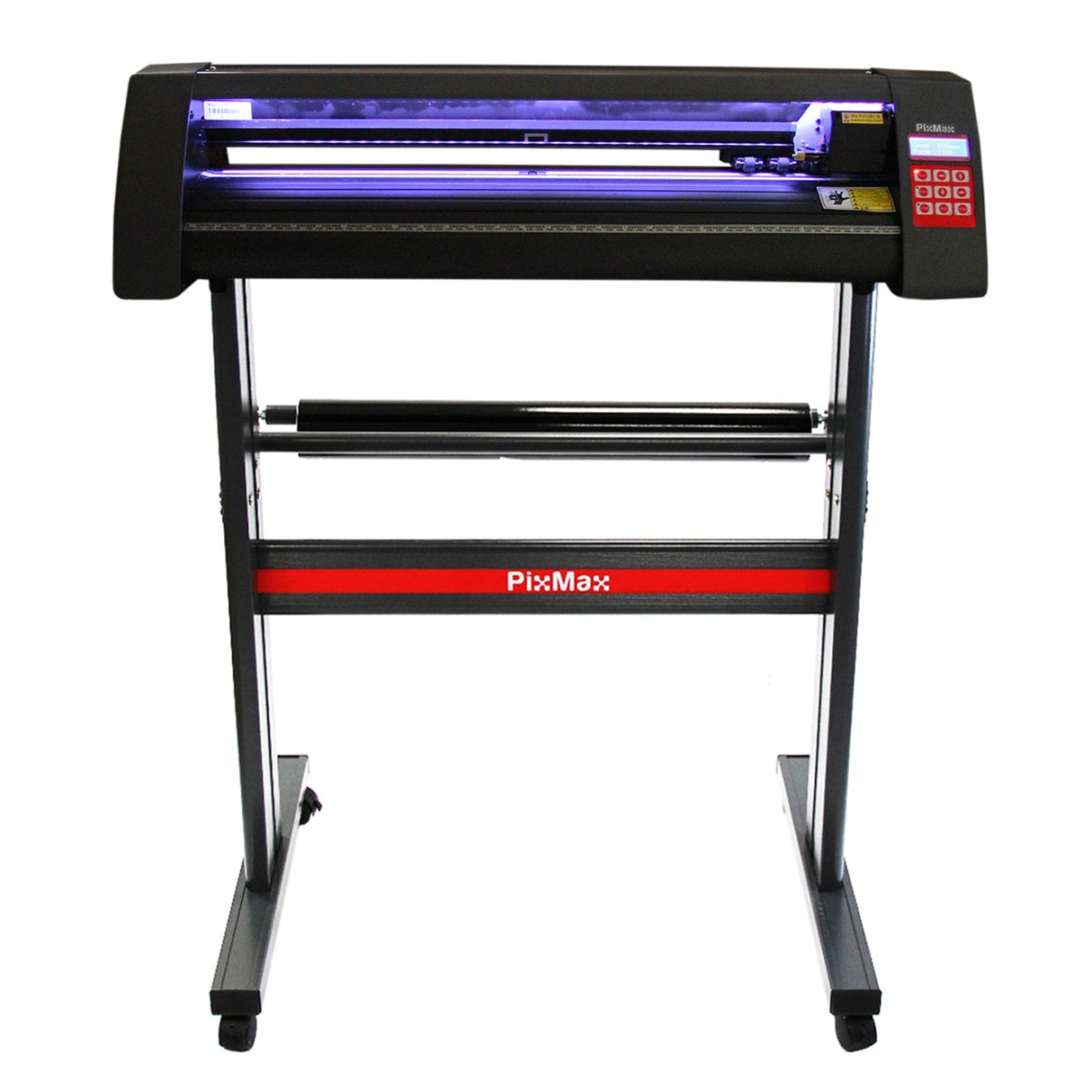 Prensa térmica 5 em 1, cortador de vinil LED, impressora com kit de remoção de ervas daninhas