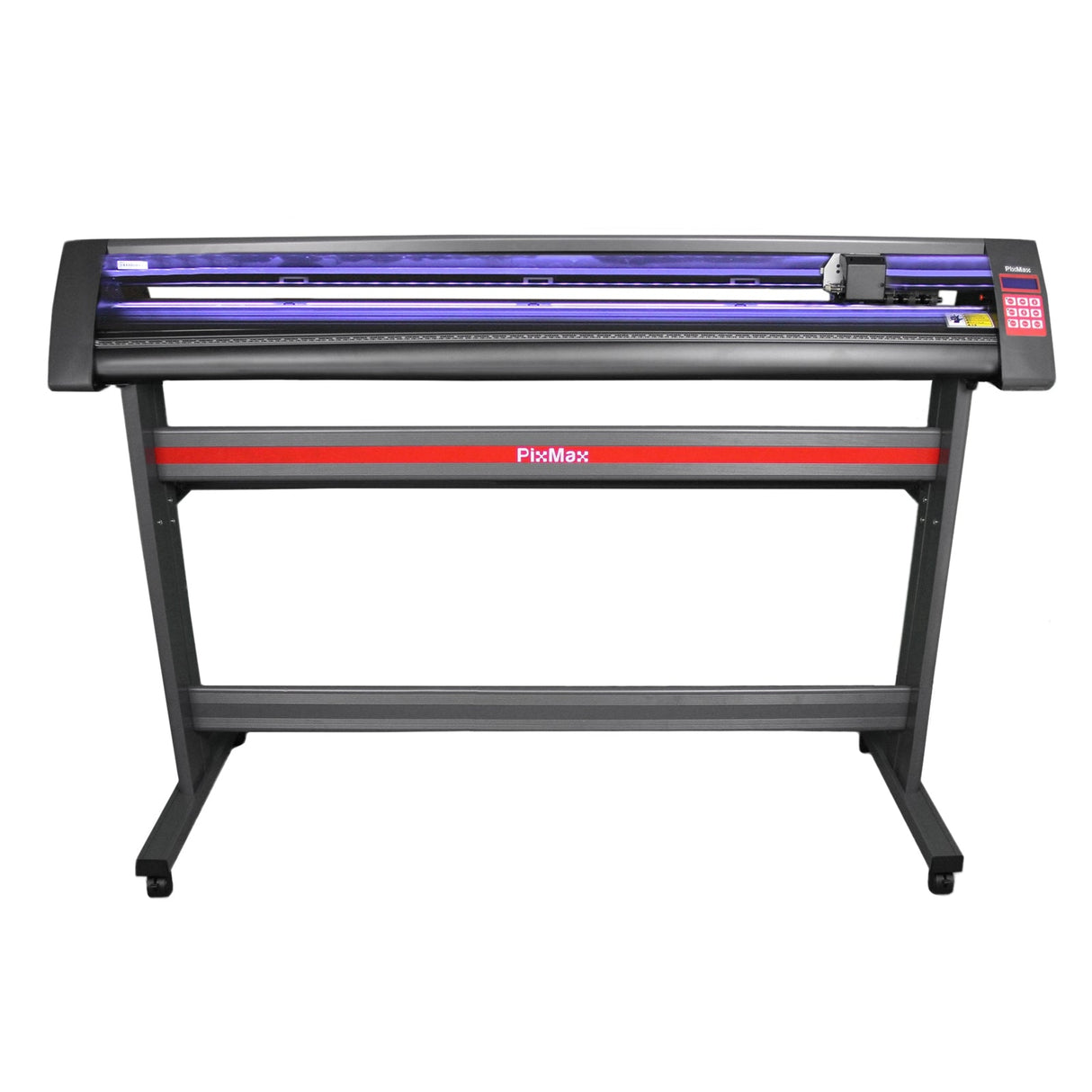 Cortador de vinil de 1350 mm com suporte, Signcut Pro e luz LED