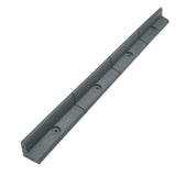 Pacote de bordas de gramado cinza flexível para jardim de 20 x 1,2 m