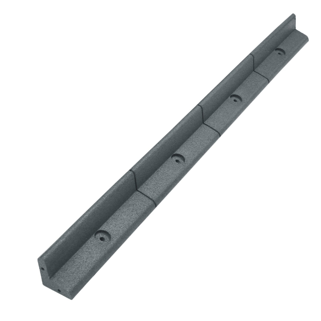 Pacote de bordas de gramado cinza flexível para jardim de 20 x 1,2 m