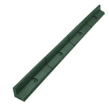 Pacote de bordas de gramado verde flexível para jardim de 46 x 1,2 m