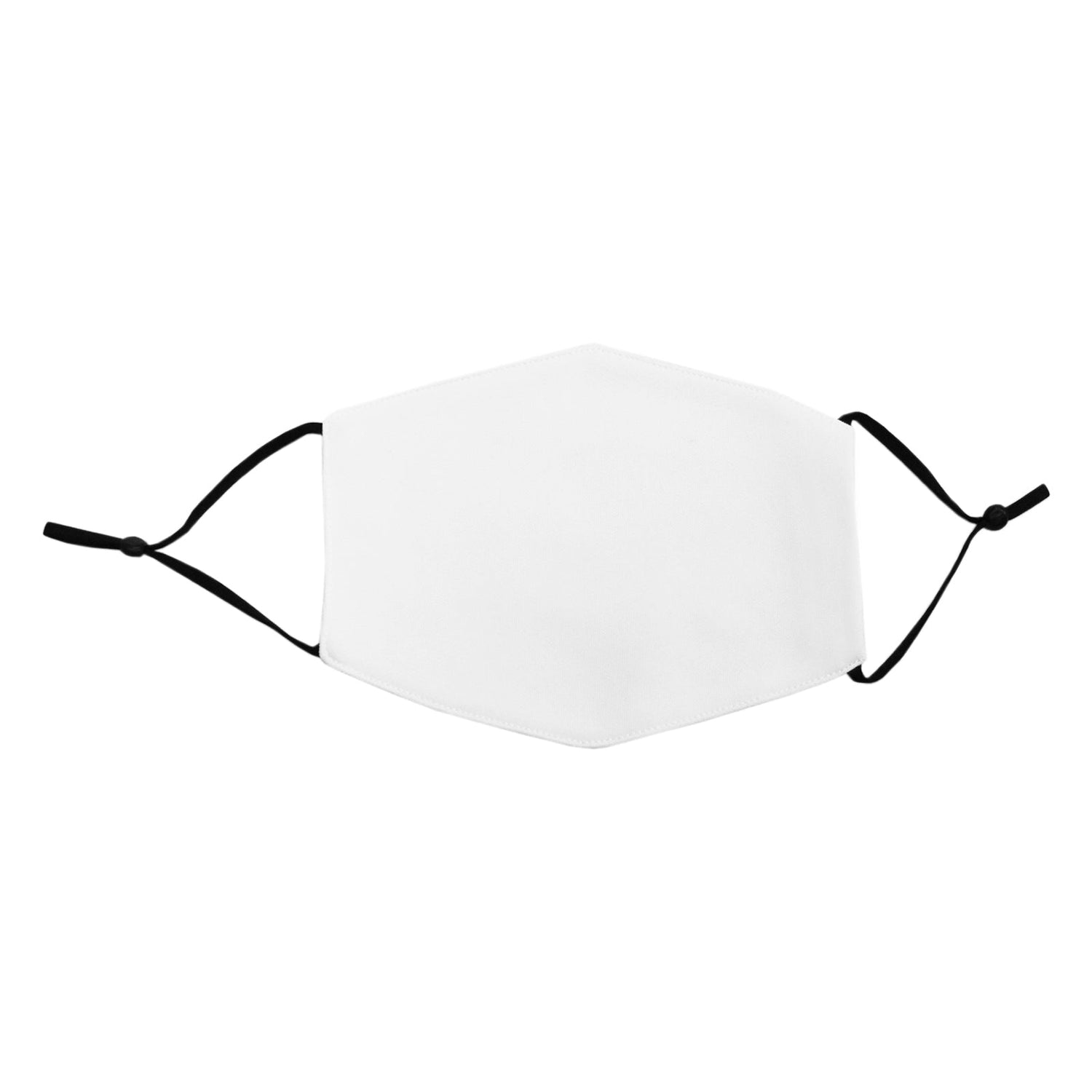 Pacote de Má scaras Brancas para Sublimação Adultos Médios / Pacote de 50