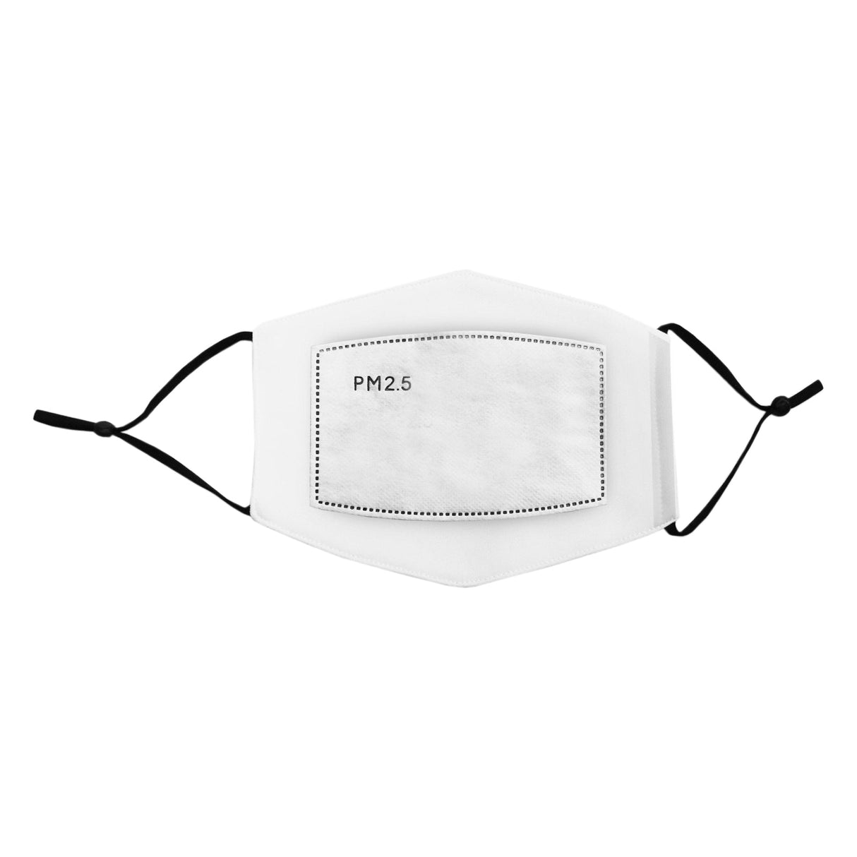 Pacote de Má scaras Brancas para Sublimação Adultos Médios / Pacote de 50