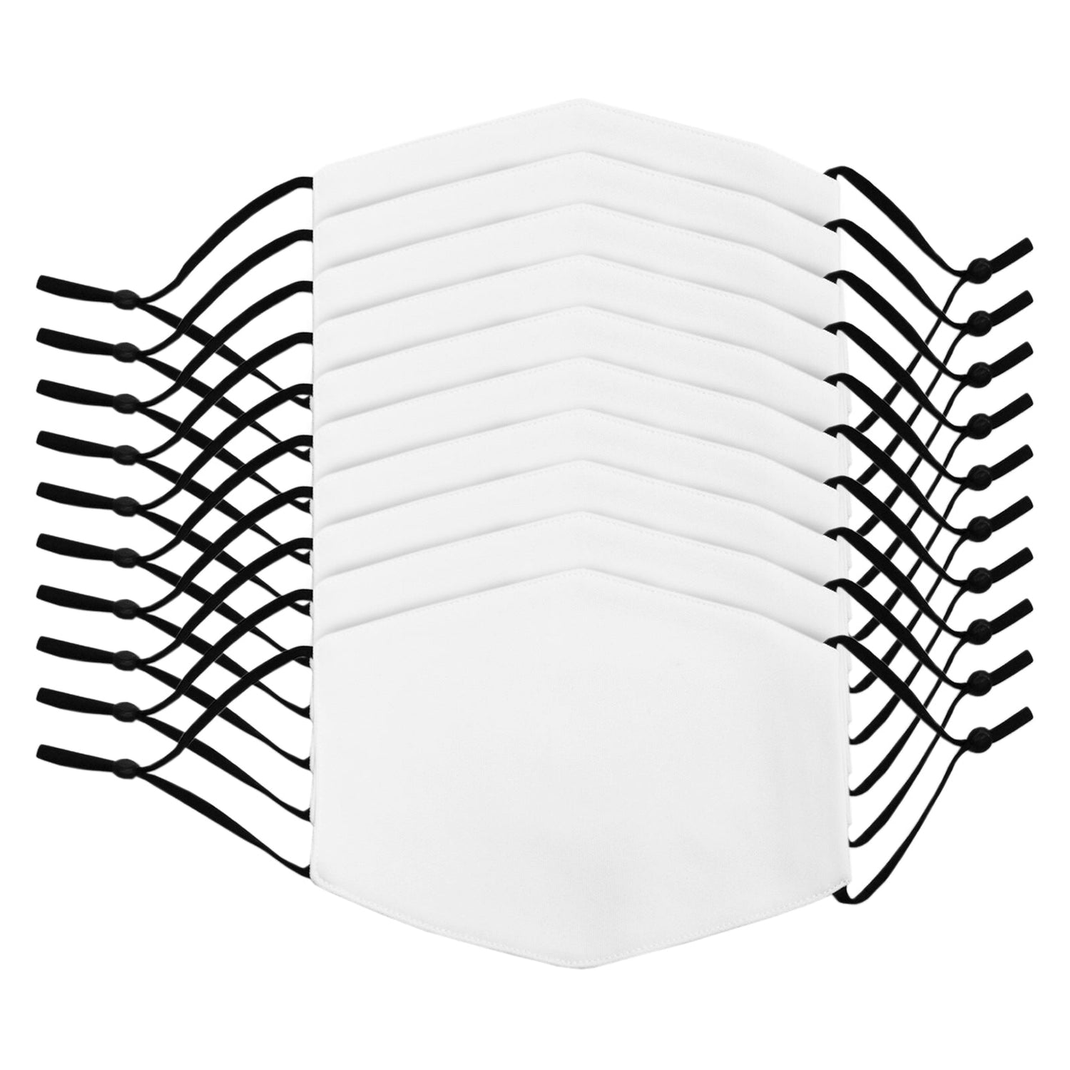 10 má scaras de sublimação personalizadas reutilizá veis ??médias para adultos