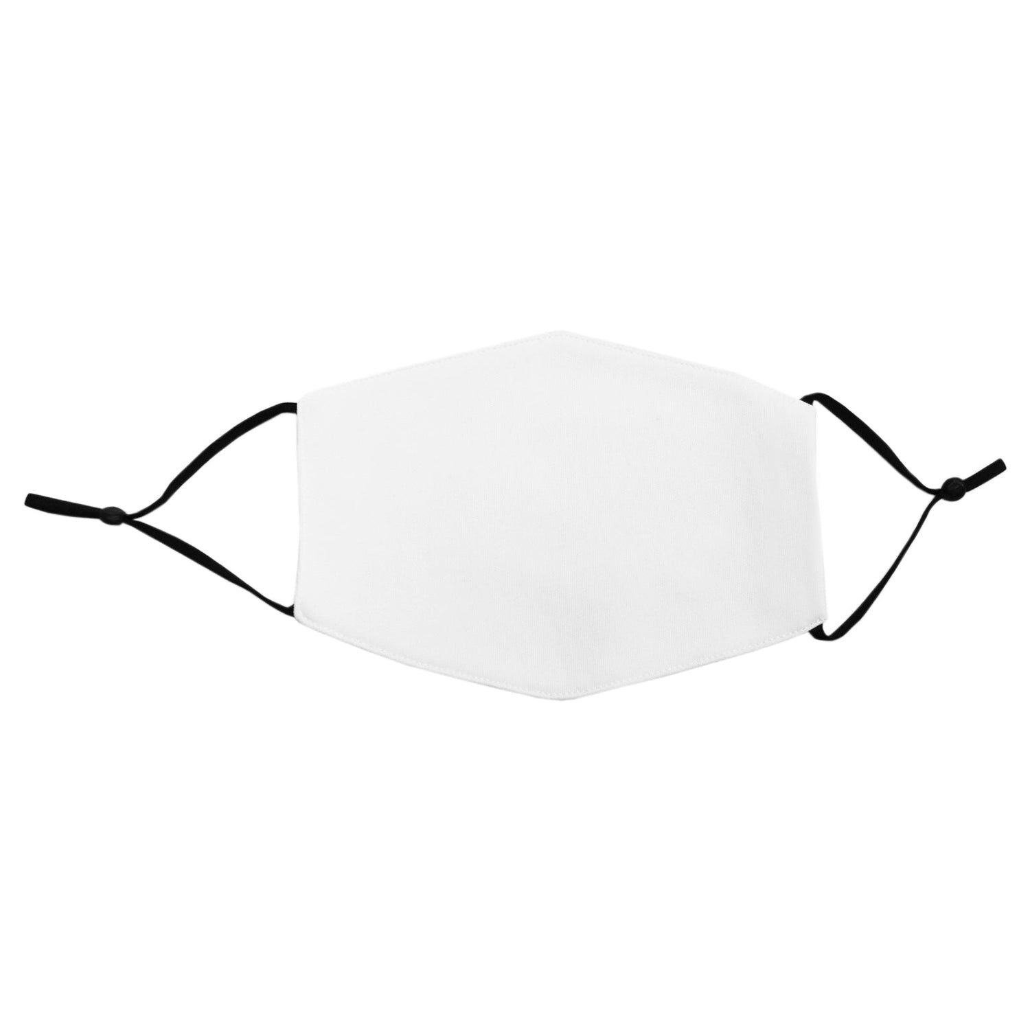 Pacote de Má scaras Brancas para Sublimação Grandes Adultos/Pack de 50