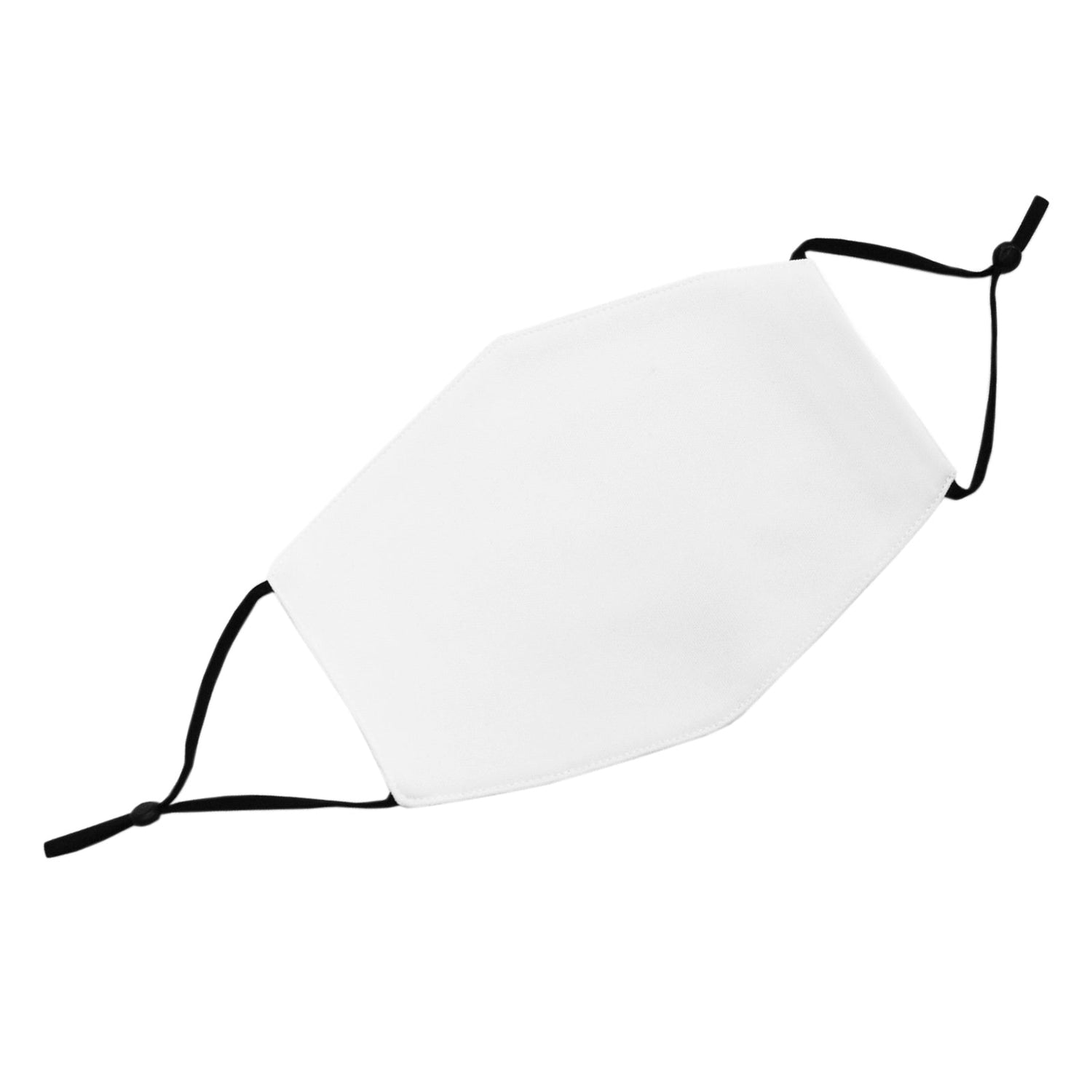 Pacote de Má scaras Brancas para Sublimação Grandes Adultos/Pack de 50