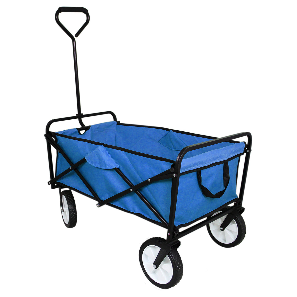 Carrinho Dobrável Todo-o-Terreno para Praia e Festivais Azul